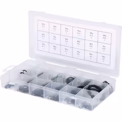 KS TOOLS Assortiment de circlips internes et externes, 225 pcs