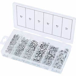Kstools - Assortiment d'écrous en inox, metriques, 300 pcs