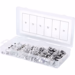 Kstools - Assortiment d'écrous borgnes en inox, 150 pcs