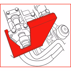 KS Tools 400.3350 Caisse à outils pour mécanicien 4 outils