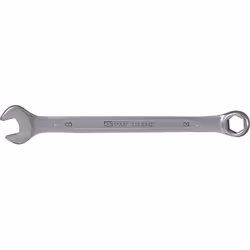 Pour raccords et écrous Pour écrous de purge et conduites de frein Profil spécifique à 6 pans Clé mixte Finition satinée Chro ...