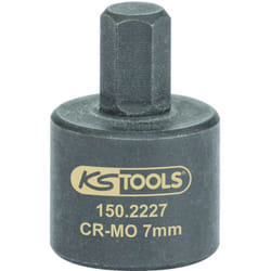 Kstools - ks Tools - Douille tournevis 6 pans pour étrier de frein, 7 mm - 150.2227