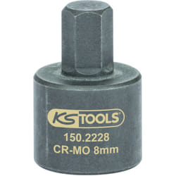 Kstools - ks Tools - Douille tournevis 6 pans pour étrier de frein, 8 mm - 150.2228