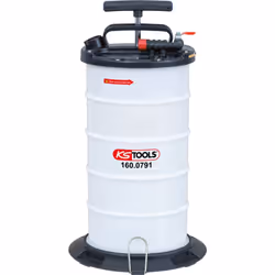 Pompe à vide, 9,5 litres Capacité du fût 9.3 Pression de travail 5-11,5 Volume en litres 9.5 débit max. 125 l/min Poids 3708  ...