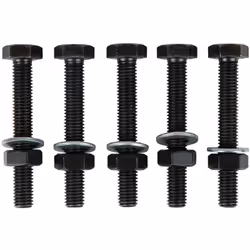 Boulon de fixation de flaques de moyeu de roue, 5 pcs Longueur totale L en mm 75 Pièces dans l'ensemble 5 Filetage M10 Poids  ...