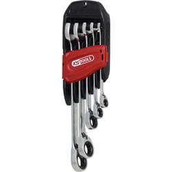 Jeu de clés mixtes coudées avec anneau d'arrêt GEARplus RINGSTOP, 5 pcs