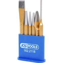 Jeu d'outils combinés, 6 pcs dans un étui en plastique
