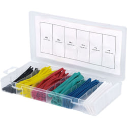 Assortiment de gaines thermo-rétractables, 100 pcs