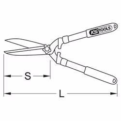 KS Tools BERYLLIUMplus Lames horizontales