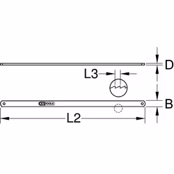 KS Tools BERYLLIUMplus lame de scie 30 cm 1 pièce(s)