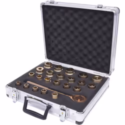 KS Tools 963.1289, Ensemble de douilles, 1/2", Impérial, 23 tête(s), Bronze d’aluminium, 4,1 kg