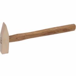 Selon DIN 1041 Manche hickory Table et panne polies Bords arrondis Antidéflagrant Alliage Aluminium-Bronze - Attribut de fonc ...