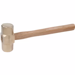 Selon DIN 6475 Manche hickory Table polie Bords arrondis Antidéflagrant Alliage Aluminium-Bronze - Attribut de fonction 1: An ...