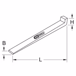 KS Tools BRONZEplus Aluminium, Bronze 340 mm - Vue supplémentaire 2