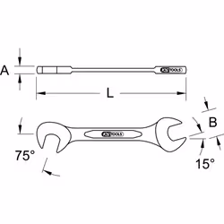 KS Tools 963.7126 Clé plate - Vue supplémentaire 2