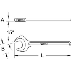 Kstools - Clés à fourche BRONZEplus 1.3/4