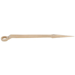 BRONZEplus Clé polygonale de montage avec broche, coudée 19 mm