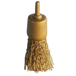 Kstools - Brosses métalliques pinceaux BRONZEplus, ondulé, ø 26 mm