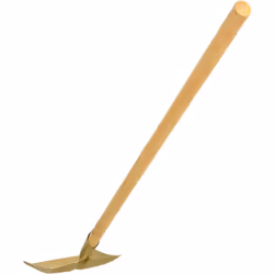 KS Tools BRONZEplu Pelle à bord plat Aluminium, Bronze Bronze, Bois