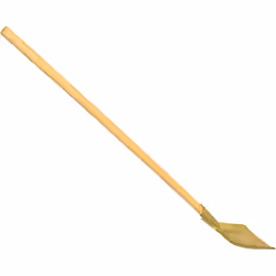 KS Tools BRONZEplu Pelle à bord plat Aluminium, Bronze Bronze, Bois