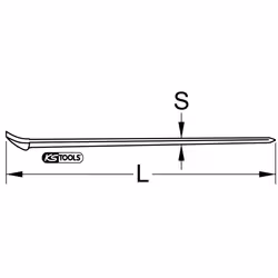 KS Tools 963.9721 pied de biche - Vue supplémentaire 2