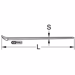 KS Tools 963.9723 pied de biche - Vue supplémentaire 2