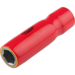 Douille 3/8' avec revêtement isolant, longue, 13 mm