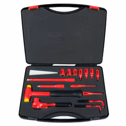 KS Tools 117.1885, Ensemble de douilles, 3/8", 16 tête(s), Acier, IEC 60900, 3,4 kg
