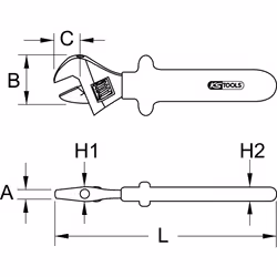 KS Tools 117.4272 Clé universelle - Vue supplémentaire 2