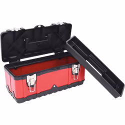 valise rigide stable en plastique résistant aux chocs et en tôle d'acier multifonctionnelle pour différentes possibilités de ...