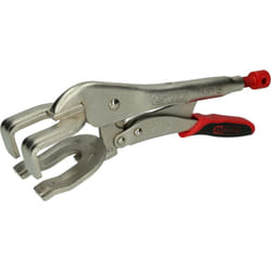 Pince étau à souder avec système d'ouverture / fermeture facile, 65mm, L=260mm
