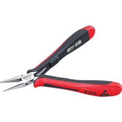 Kstools - Pince pointue ESD-droite-sans taille, 130 mm