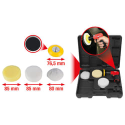 KS TOOLS 1/4 Mini kit de polissag, 5 pcs