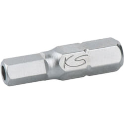 1/4' Embouts de vissage 6 pans percé, 25mm, 3/8'