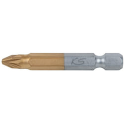 1/4' Embout de vissage pozidriv tin, 50 mm, PZ2