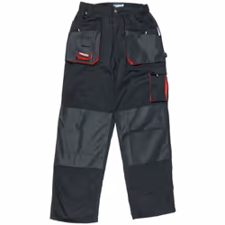 Avec ourlets de manche élastiques Bretelles croisées Munie de nombreuses poches Avec logo Tissu : 65 % coton 35 % Polyester P ...