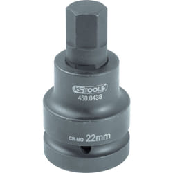 Ks Tools - Douille tournevis à chocs 6 pans 1'', 36 mm - 450.0488
