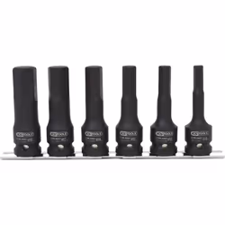KS Tools 515.1104, Prise, 1/2", 1 tête(s), Acier au chrome-molybdène, ISO 1174, DIN 3121