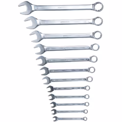 Kstools - Jeux de clés mixtes coudées, 12 pcs 10-32mm