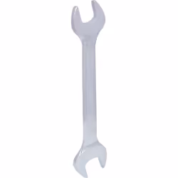 DIN 3110 / ISO 1085 / ISO 10102 / ISO 3318 Fourche inclinée à 15° Têtes polies Finition satinée Chrome Vanadium Ouverture de  ...