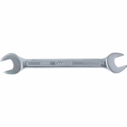 DIN 3110 / ISO 1085 / ISO 10102 / ISO 3318 Fourche inclinée à 15° Têtes polies Finition satinée Chrome Vanadium Ouverture de  ...