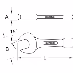 KS Tools 517.218 Clé plate