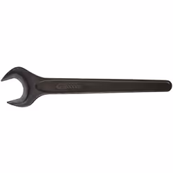 Selon DIN 894 / ISO 3380 Fourche inclinée à 15° Pour gros travaux Tête brunie Acier traité Forme de la clé Öffnung 15° verset ...
