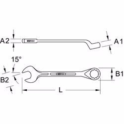 KS Tools 517.2652 Clé à fourche - Vue supplémentaire 2