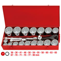 Kstools - 1 Coffret de douilles, 21 pcs