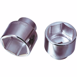 Selon DIN 3124 / ISO 2725 Carré d'entraînement intérieur selon DIN 3120 / ISO 1174 avec encoche pour verrouillage par bille V ...