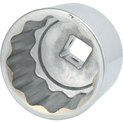 1' Douilles 12 pans, courtes, 75 mm