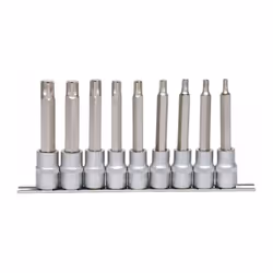 Jeu de douilles tournevis 1/2" RIBE, 9 pièces, M5-M14