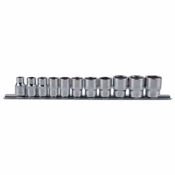 KS Tools 918.0608, Ensemble de douilles, 3/8", 11 tête(s), Sulfate de chondroïtine, DIN 3120, ISO 1174, DIN 3124, ISO 2725, 7 ...
