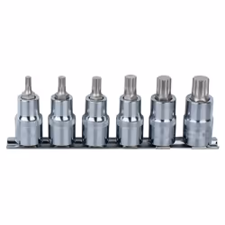 KS Tools 918.0645, Ensemble de douilles, 6 tête(s), DIN 3120, ISO 1174, 160 g